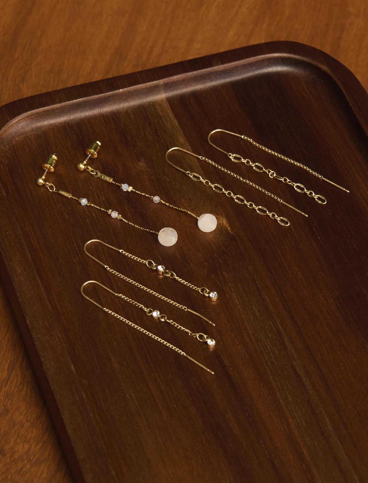 CRYSTAL_CHAIN_DROP_EARRING_SET_710
