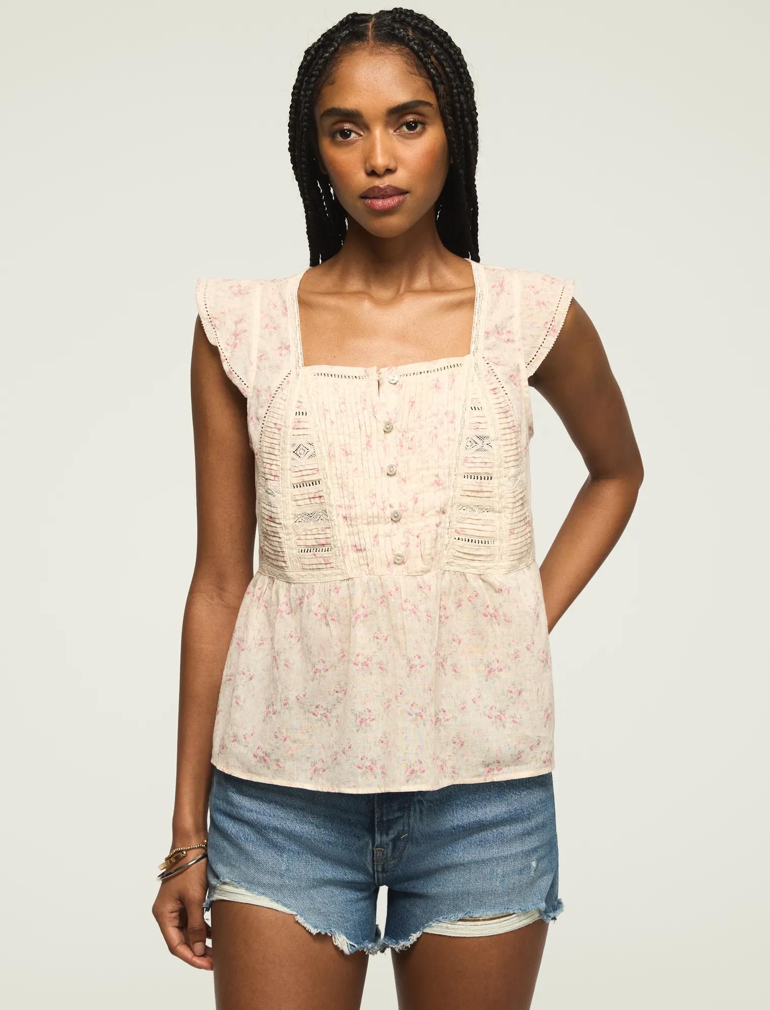 LACE_RUFFLE_SLEEVELESS_BUTTONDOWN_290